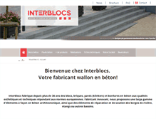 Tablet Screenshot of interblocs.com